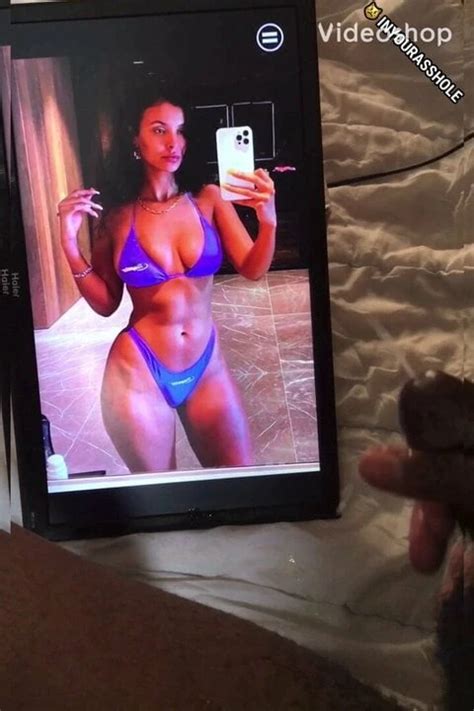 Maya Jama Cum Tribute Emergency Purple Bikini Cumshot Uk British Gay Porn XHamster