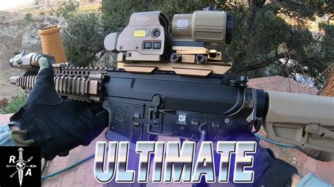 Ultimate Airsoft Optics Setup Real Eotech Exps Replica Eotech G