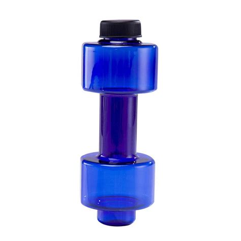 Indoor Fitness Equipment Sports Water Bottle Fruit Juice Bottle 550ml Dumbbell Water Bottle Buy