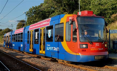 Stagecoach Supertram 102 Sheffield Station Stagecoach Sup Flickr