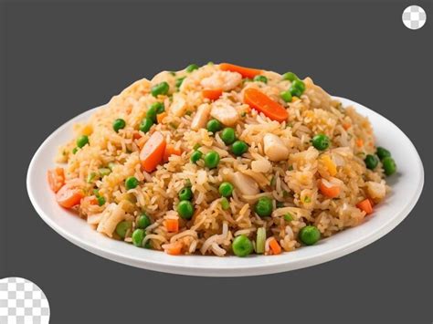 Premium PSD Fried Rice Png Transparent