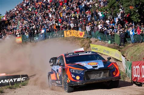 El Equipo Hyundai Motorsports Logra Un Sorprendente En El Rally De