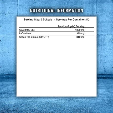 CLA L Carnitine IQ Protein