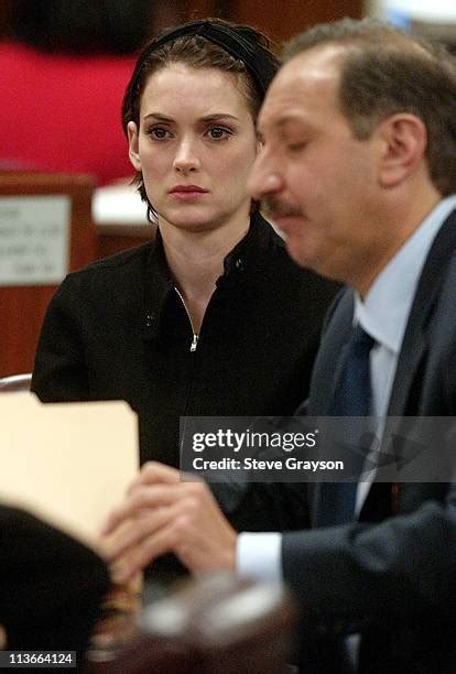 57 Winona Ryder Shoplifting Trial Sentencing Stock Photos, High-Res ...