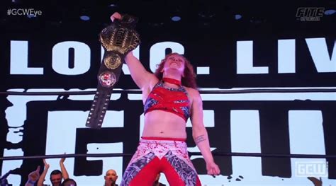 GCW Masha Slamovich batte Nick Gage è la prima campionessa mondiale