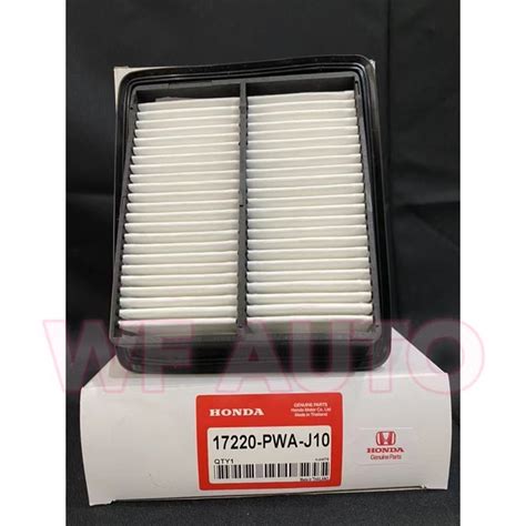 Honda Jazz Fit 2007y Air Filter 17220 Pwa J10 Shopee Malaysia