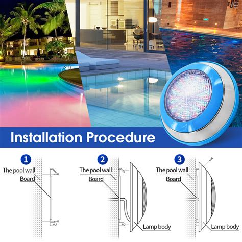 High Quality Stainless Steel Swimming Under Water Pool Led Light