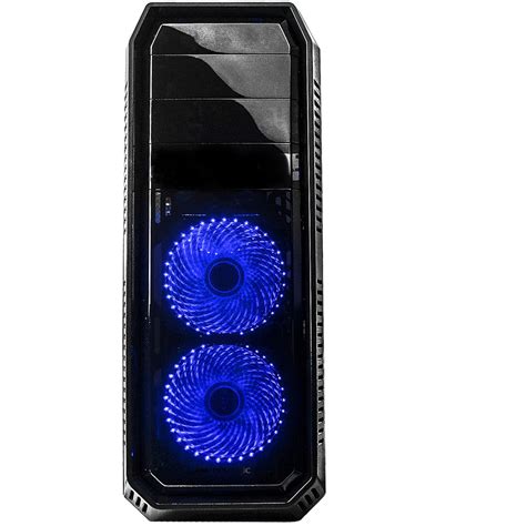 Gabinete Gamer S Fonte Neologic Ng Bl Nl C Preto C Cooler Azul