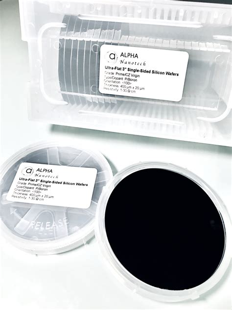Prime-Grade Silicon Thermal Oxide Wafer | Alpha Nanotech Inc.