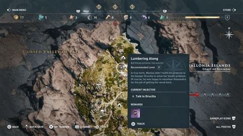 Ac Odyssey Kephallonia Islands Side Quests Walkthrough Assassins