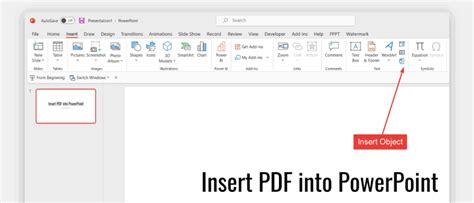 How To Insert PDF Into A PowerPoint Presentation Step By Step