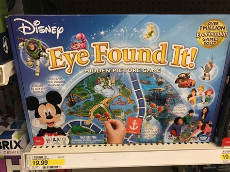 Disney eye found it board game | Hidden picture games, Disney eyes, The ...