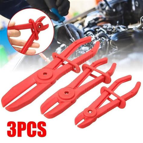 3pcs Set Nylon Hose Clamp Tool Set Brake Fuel Water Line Clamp Plier ...