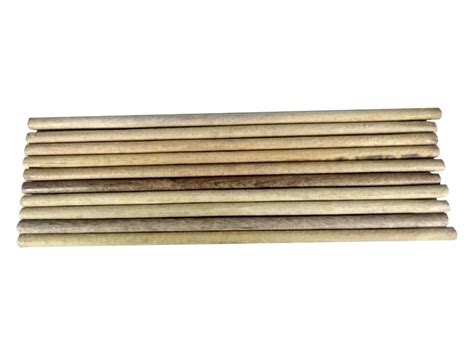 Plain Brown Wooden Dandiya Sticks at Rs 2.25/piece in Rajkot | ID: 22521400397