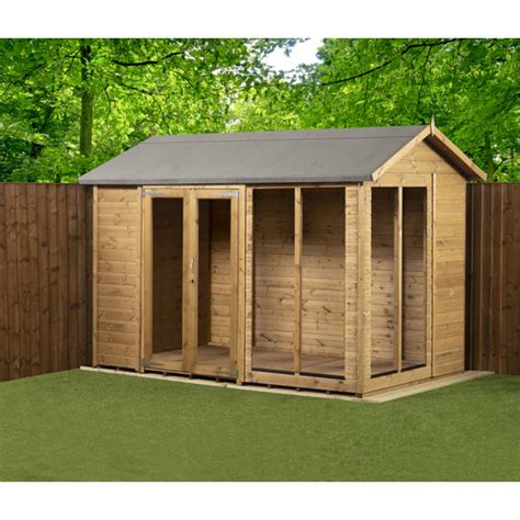 Empire Sheds Ltd Empire Apex Summerhouse Shiplap Tongue And Groove 6x10