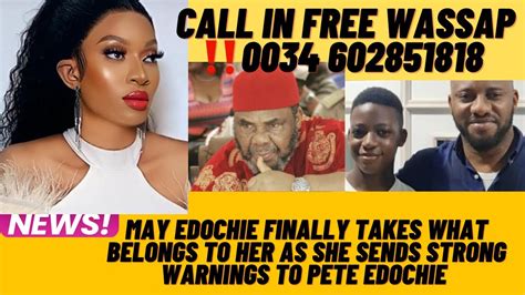 May Edochie Finally Takes What Belongs To Her As She Sends Strong