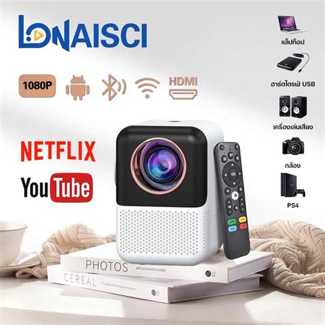 Mini Projector For Phone Hdmi Android Lonaisci Wireless Home Theater