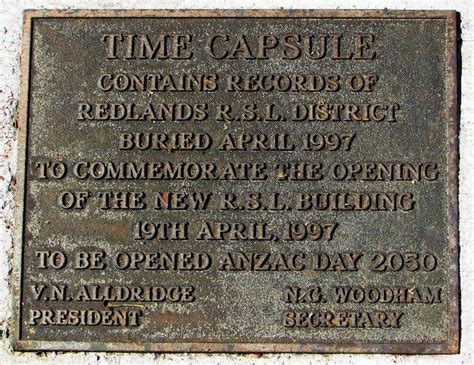 Opening Of The Rsl Building Monument Australia