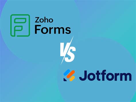 Zoho Forms Vs Jotform Fill