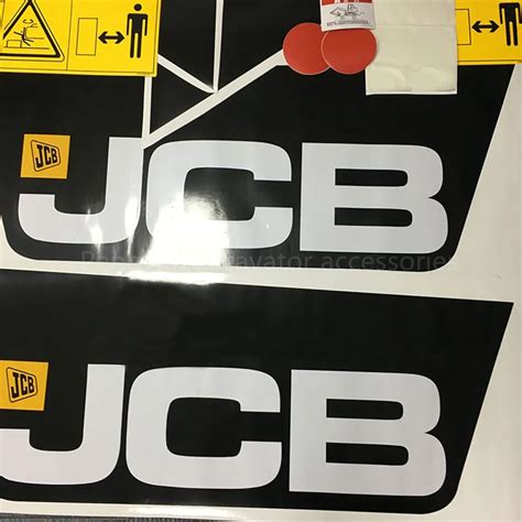 Top More Than 70 Jcb Logo Stickers Super Hot Vn