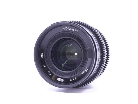 Used Rokinon 35mm T1 3 UMC CS Fujifilm X Fit MPB