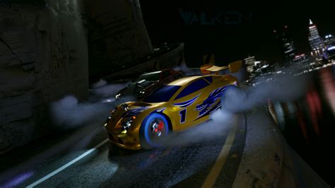 ArtStation - NFS Carbon Cover Art Recreation. (Hot Wheels Edition)