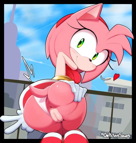 Ass Hentai Girl Accessory Alluring Amy Rose Anthro Anus Artist Name