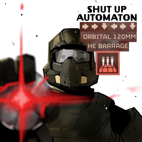 Shut Up Automaton Helldivers 2 Know Your Meme