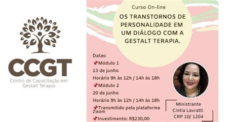 Curso on line Os Transtornos de Personalidade em um Diálogo a