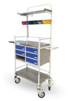 Powder Coated Crash Cart At Best Price In New Delhi Jyoti Equipments