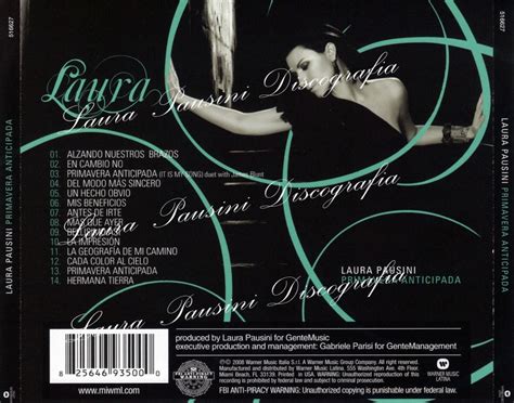 Primavera In Anticipo Laura Pausini Discografia