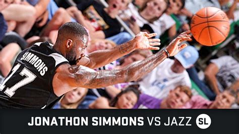 Jonathon Simmons Highlights 18 PTS Vs Jazz Summer League 04 07 2016