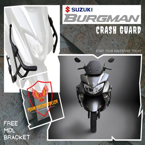 Suzuki Burgman Half Crash Guard Lazada Ph