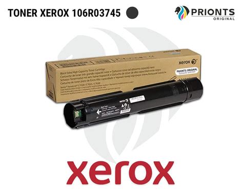TONER XEROX 106R03745 NEGRO PARA C7020/C7025/C7030 [ORIGINAL] | Prionts ...