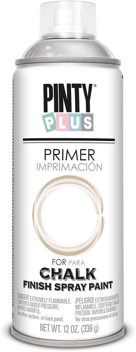 Pintura en spray PINTYPLUS CHALK 520cc Imprimación blanca Amazon es