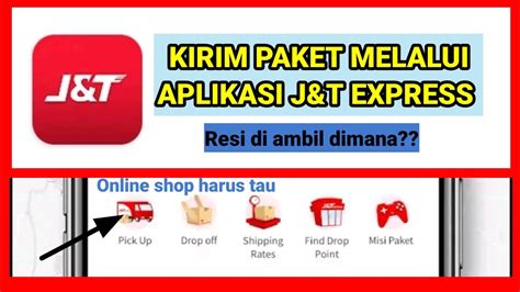 Cara Mendapatkan No Resi J T Aplikasi Jntexpress Youtube