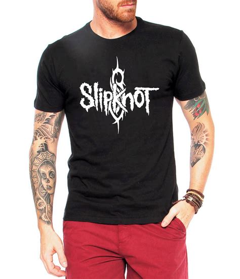 Camiseta Camisa Personalizada Slipknot Banda Rock Metal No Elo