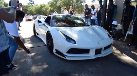 Super Modified Cars Leaving Car Meet Huracan Evo Novitec F