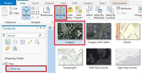 How To Add Multiple Basemap Layers To A Map In ArcGIS Pro