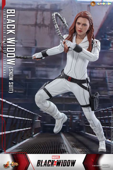 Hot Toys Mms Black Widow Th Scale Black Widow Snow Suit Version Collectible Figure