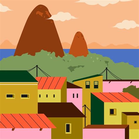 Premium Vector Flat Brazil Illustration