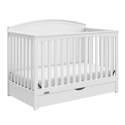 Graco Bellwood In Convertible Crib With Drawer White Walmart