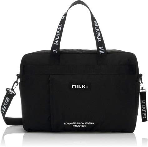 Amazon ミルクフェド ボストンバッグ Boston Bag Milkfed 103201053012 ブラック