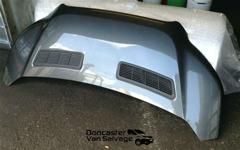 FORD TRANSIT MK8 COMPLETE BONNET MAGNETIC GREY Doncaster Van Salvage