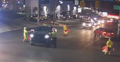 Bethel Park Police Release Video Showing 2 Officers Hit By Vehicles