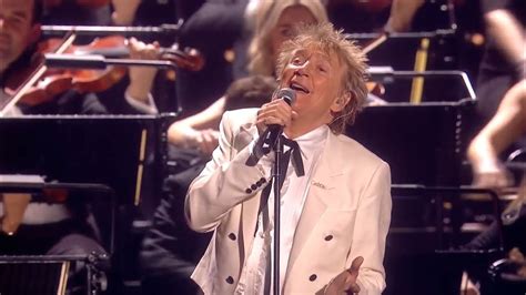 Rod Stewart I Dont Want To Talk About It Brit Awards 2020 Youtube Music