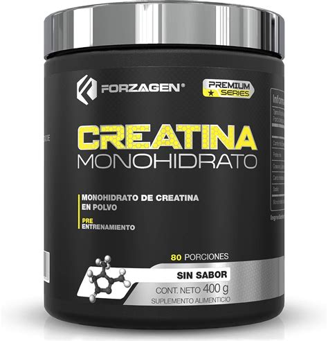 Forzagen Creatina Monohidrato 100 Pura 5 G De Creatina 80