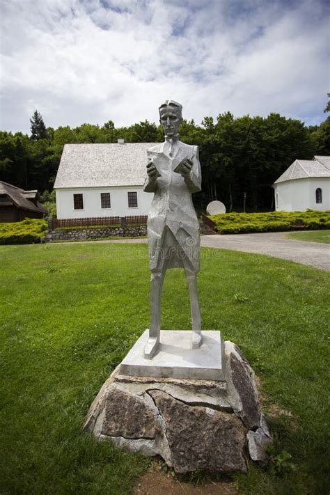 Nikola Tesla Memorial Center In Smiljan Croatia Editorial Photography