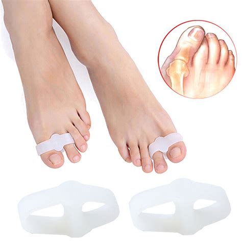 Pairs Silicone Gel Bunion Corrector Toe Separator Spreader Pain