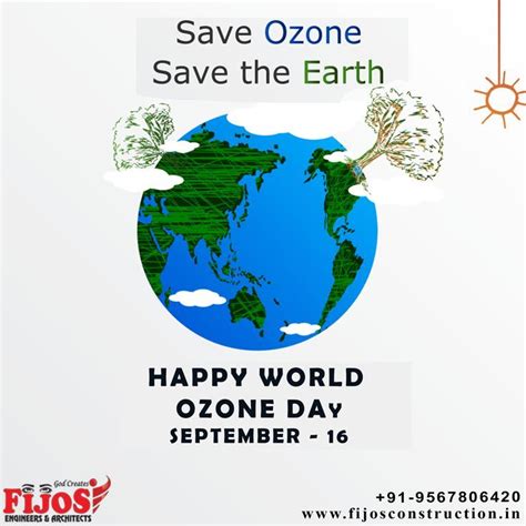 Protect the Ozone Layer, Save life on earth. World Ozone Day. | Save ...